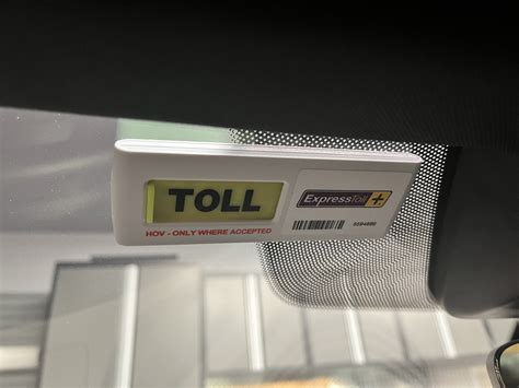 porsche taycan toll tag placement